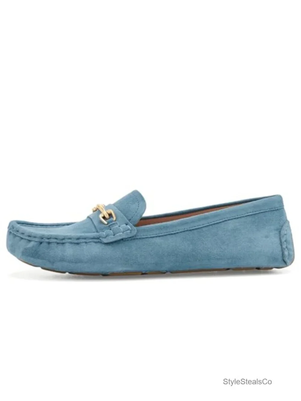 Leather Loafers Horsebit Driving Shoes